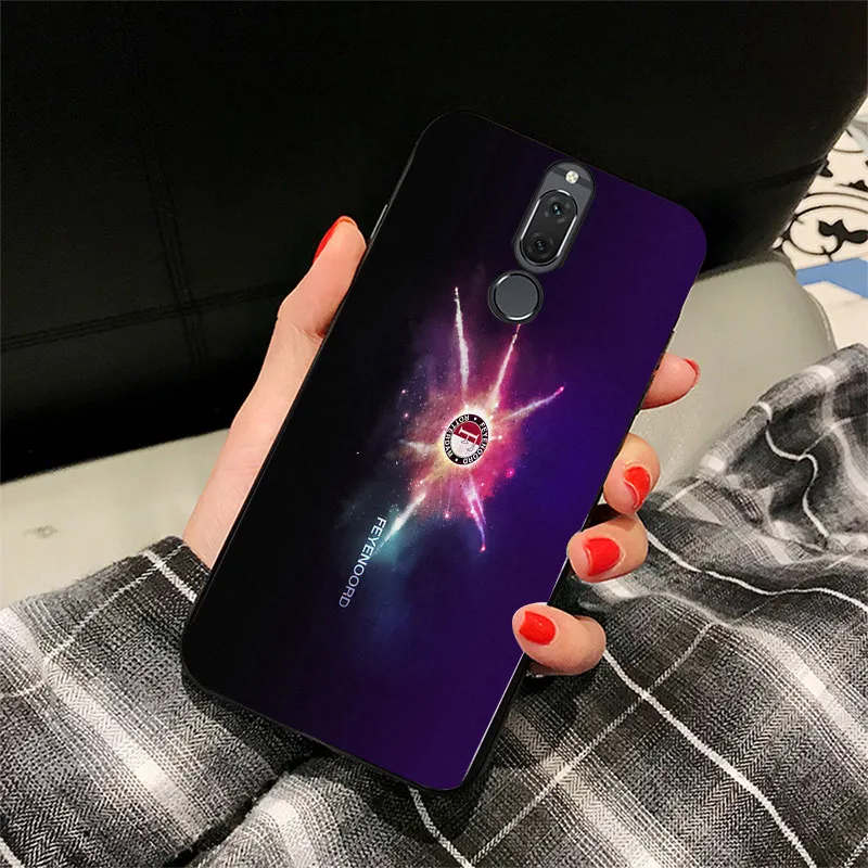Чехол для телефона Feyenoord Rotterdam FC чехол Huawei Mate10 20X черный мягкий из ТПУ Nova 3 3E Nova5 P9 P10