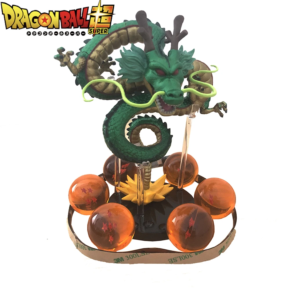 

16CM Dragon Ball Anime Dragon Toy Action Figure Model PVC Summon Dragon Wish Crystal Ball Collection Gift Can Illuminate