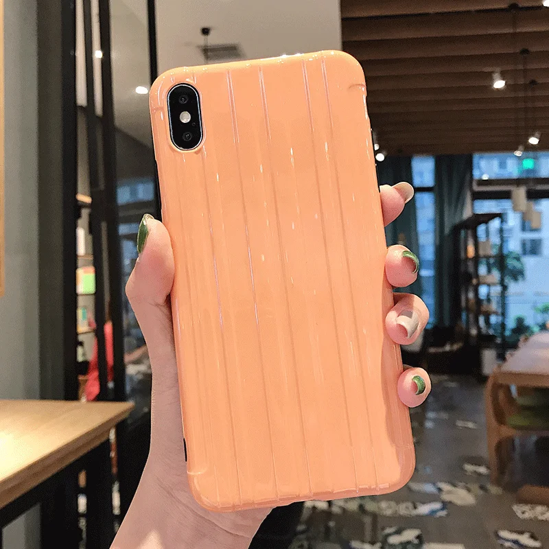 For Huawei P20 30 Lite Solid color drop-proof 7p all-inclusive soft shell Pro simple personality P SMart Plus luggage case |