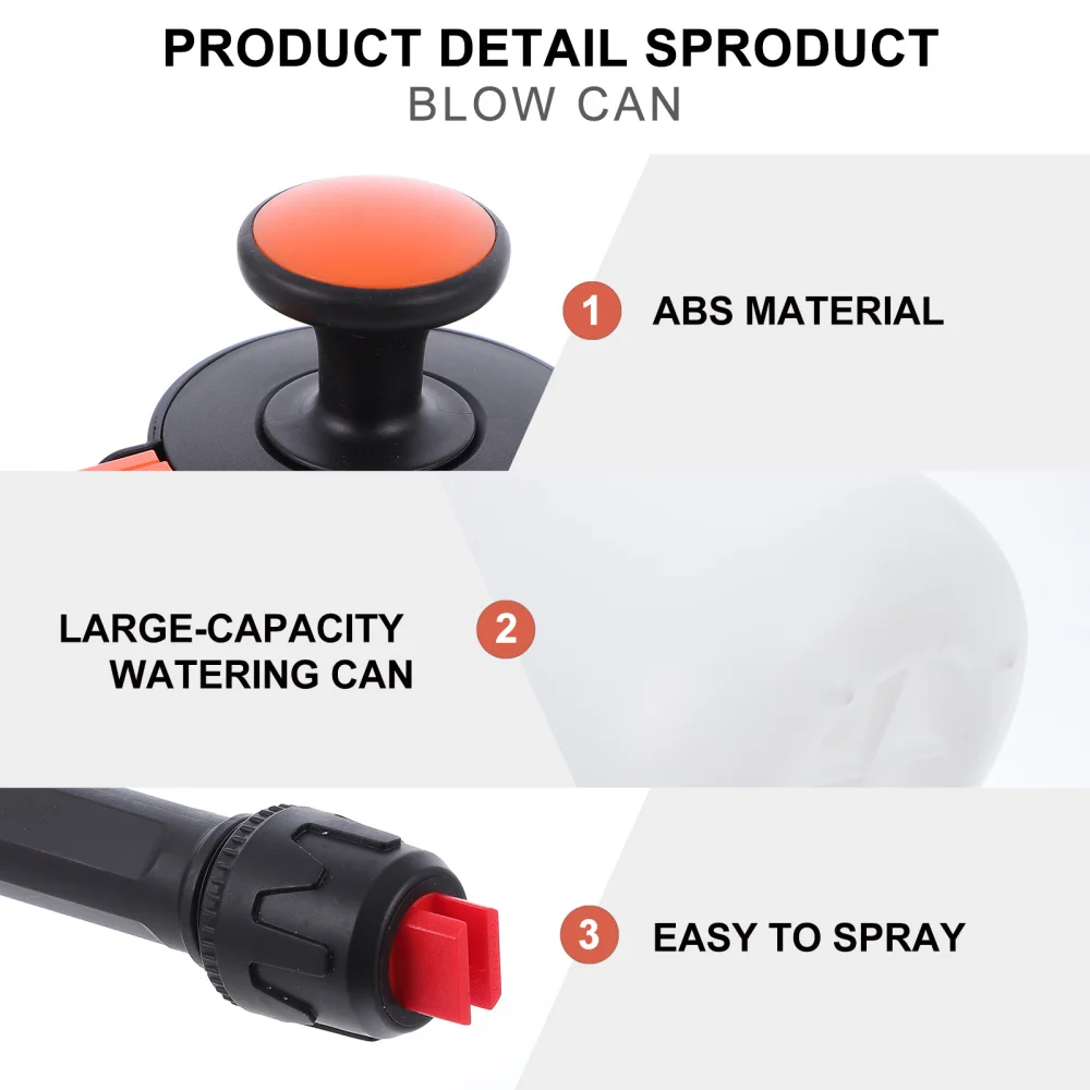 

1pc Durable Manual Washing Bottle Washing Spray Bottle Car Watering Pot