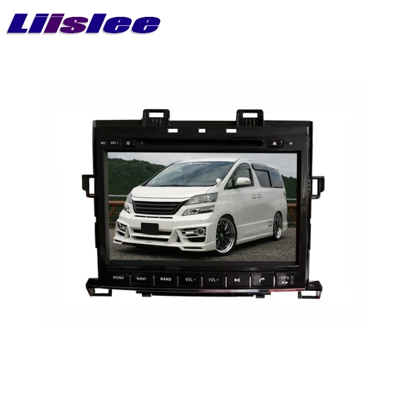 Для Toyota Alphard 2007 ~ 2017 LiisLee Автомобильный мультимедийный ТВ DVD GPS аудио стерео Hi Fi