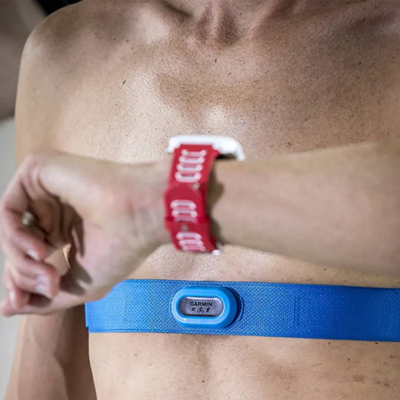 Garmin HRM tri/HRM плавание бег Велоспорт пульсометр водонепроницаемый поддержка