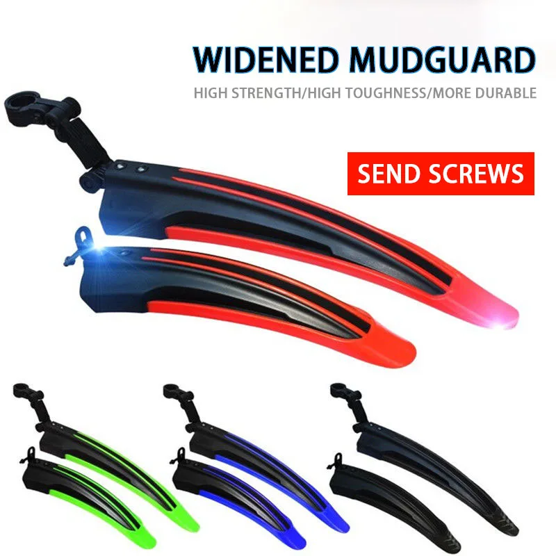 

2Pcs Fine Bicycle Fenders Bike Mudguard Mountain Road Bike Mudguard MTB Mud Guard Wings for Bicycle Accessories Mountain Bike