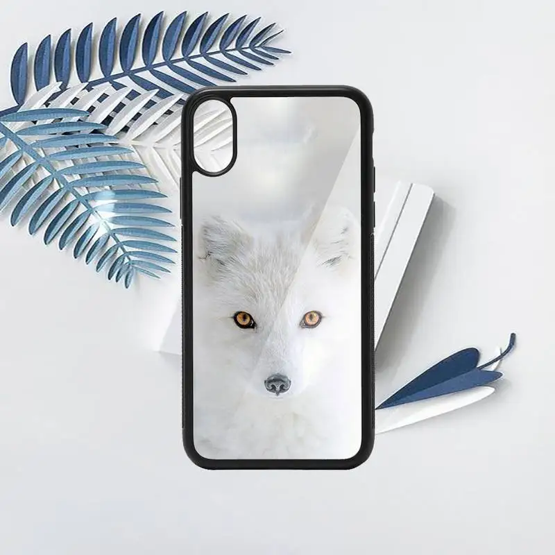 

Arctic fox Phone Case TPU For iPhone X XR XS 11 12 mini Pro MAX 6 6S 7 8 Plus SE 2020