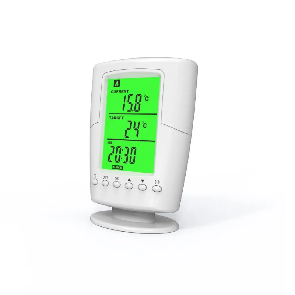 Программируемая Беспроводная розетка для термостата DishyKooker TS 2000 Белый ЖК дисплей