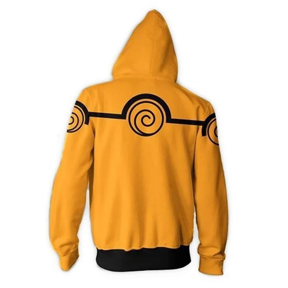 

2019 Fashion Unsiex Sweatshirt Hoodies Men Women Printed Anime Naruto Akatsuki Hoodie Cosplay Streetwear Tracksuit Zipper Hoody