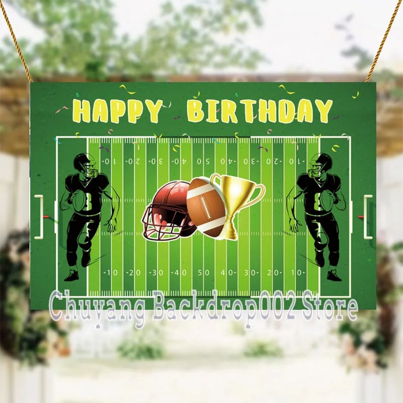 Зеленые атлетические Виды спорта счастливый фотографический фон | Электроника