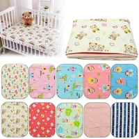baby adult infant diaper nappy urine mat kid waterproof bedding pad mattress 80x120cm 10 types cottonpolyester home textile