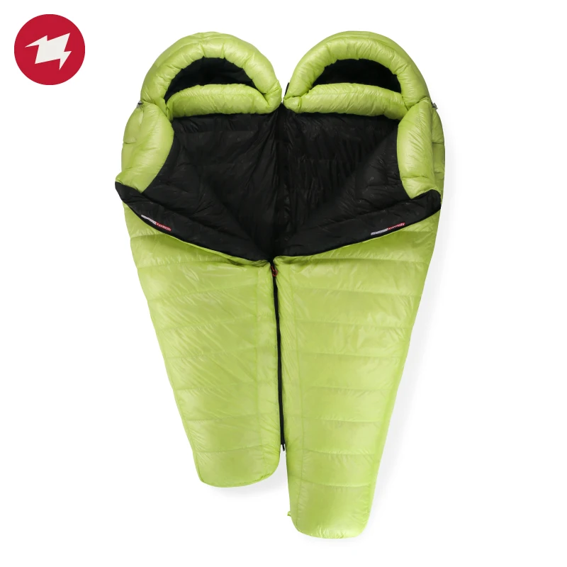 Спальный мешок AEGISMAX мужской с гусиным пухом Сверхлегкий Водонепроницаемый