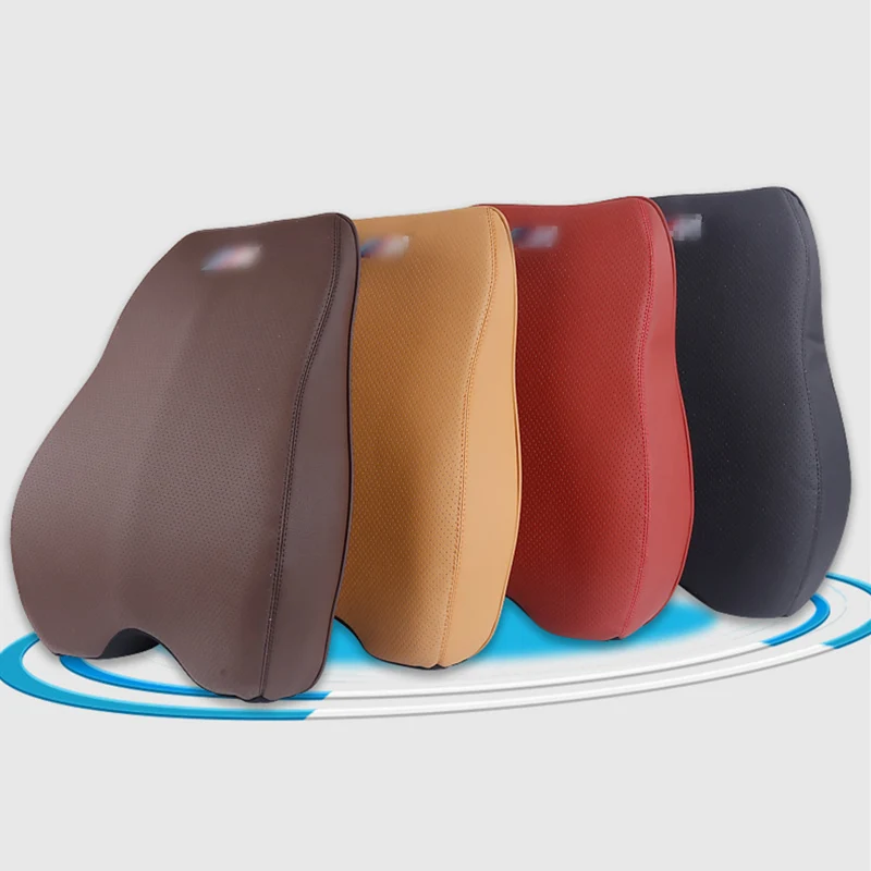 

Car Seat Waist Pad Memory Cotton Headrest Interior Trim Car-styling For BMW X1 X2 X3 X4 X5 320 420 530 G05 E70 E90 F30 F86 GT