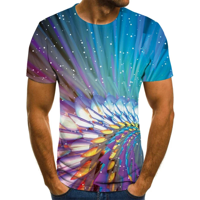 

3d printed T-shirt plaid graphics casual round neck T-shirt fashion men and women and children are suitable for summer tops T-sh