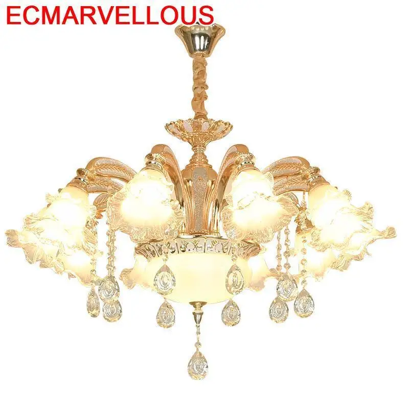 Colgante impernos Lustre E Pendente Para Sala De Jantar Хрустальный потолочный светильник на подтяжках