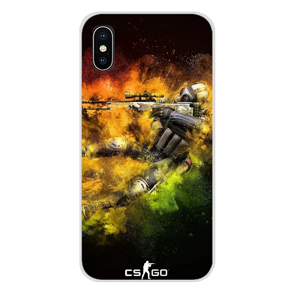 Аксессуары чехлы для телефонов Huawei G7 G8 P8 P9 P10 P20 P30 Lite Mini Pro P Smart Plus 2017 2018 2019 Counter Strike Cs