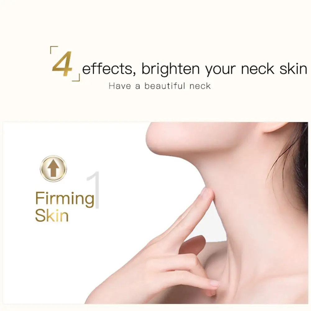 Подтяжка осветление и уменьшение морщин тонкий крем для шеи уход за шеей лифтинг