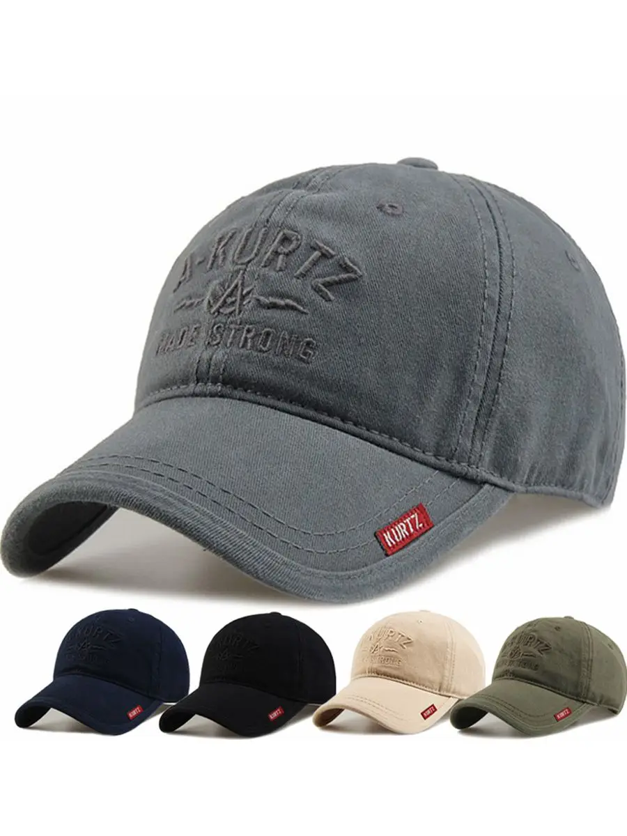 

Top Quality Cotton Soft Sun Hats Big Bone Man Causal Peaked Hat Male Plus Size Baseball Caps 56-62cm