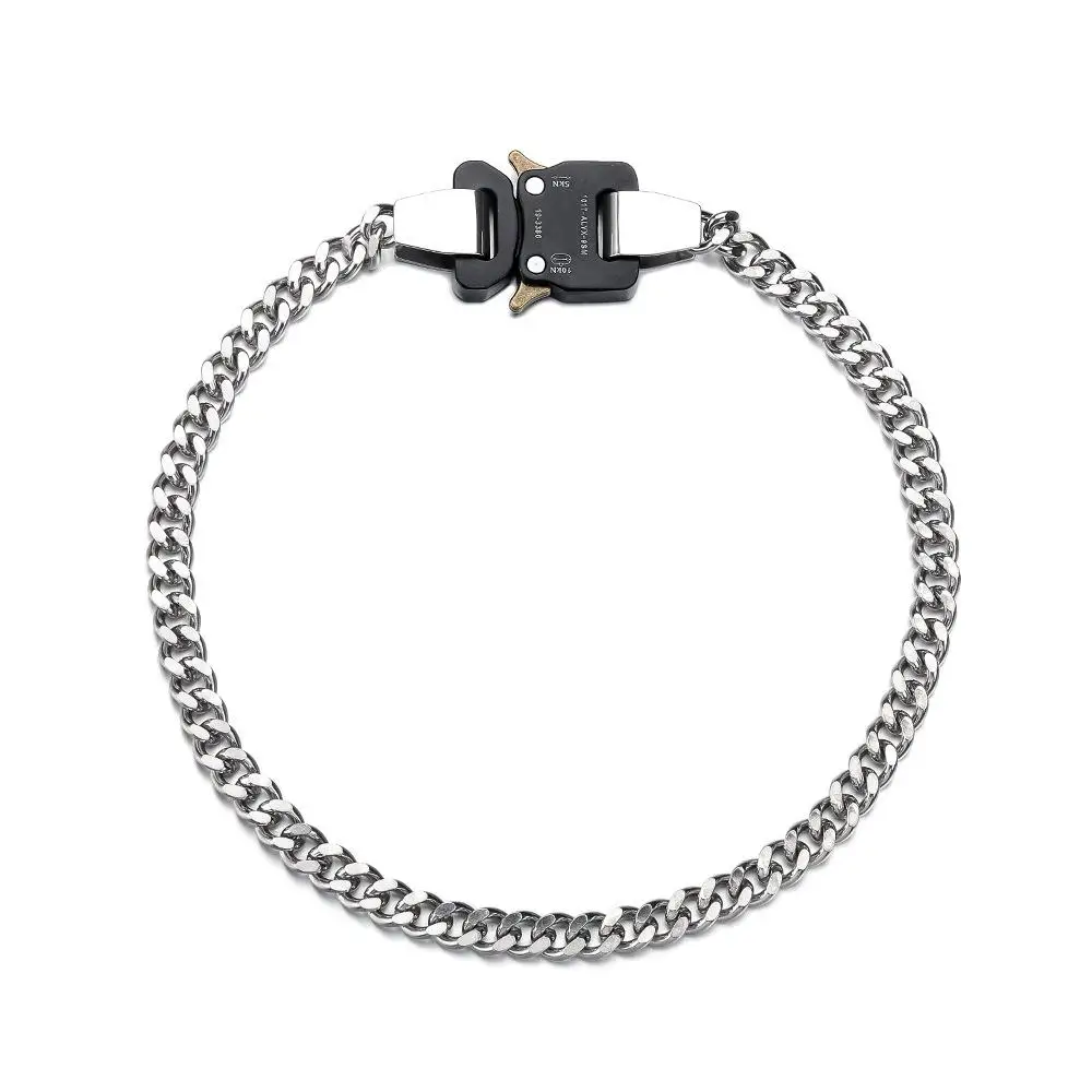 

Punk Chain With Lock Necklace For Women Men Padlock Pendant Gothic Aesthetic Egirl Alternative Fashion Jewelry