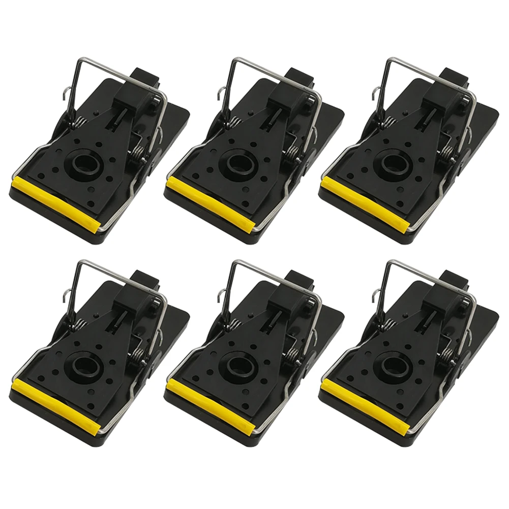 

6PCS High Qulity Rat Traps Reusable Rat Catching Mice Mouse Traps Mousetrap Bait Snap Spring Rodent Catcher Pest Control