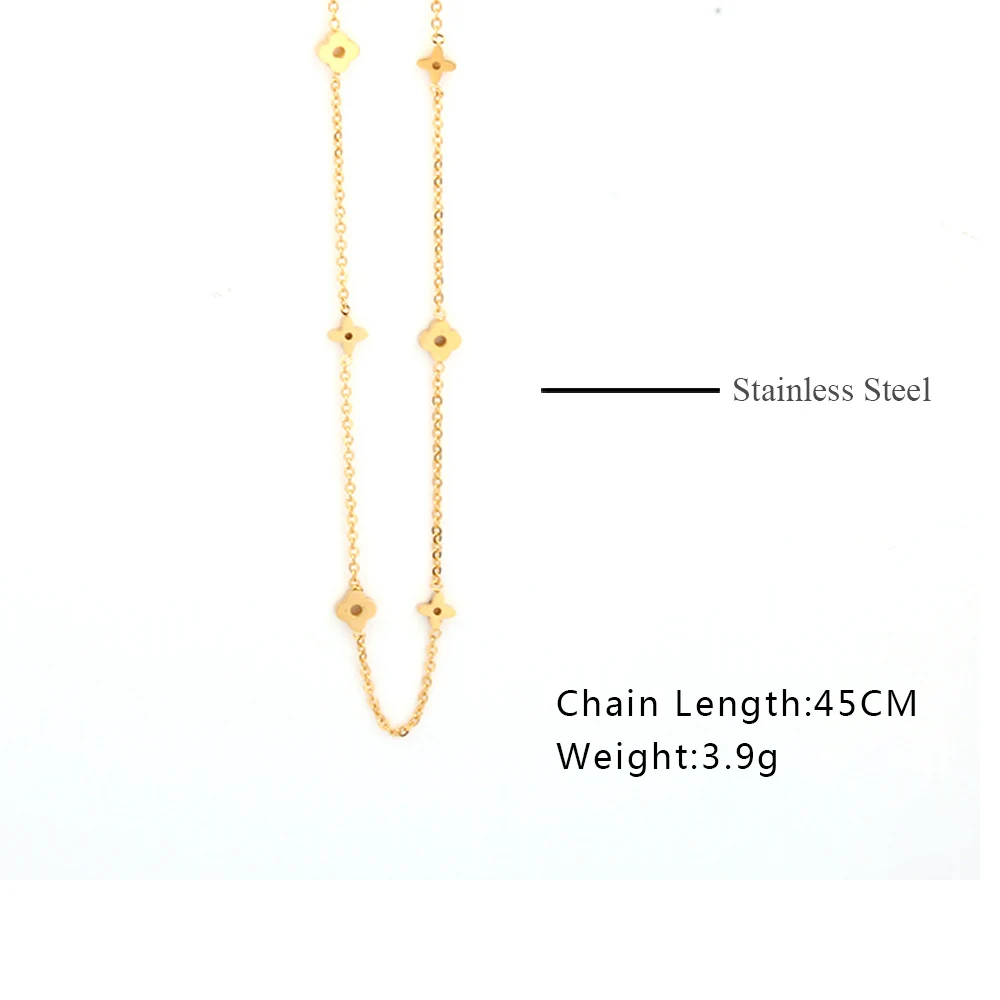 

MWM stainless steel chain collier chocker long necklaces & pendants women's clothing accessories bijoux indian jewelry