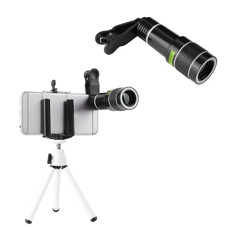 2020 Universal 20X Clip-On Telephoto Telescope Camera Mobile Phone Zoom lens for most D08A | Мобильные телефоны и
