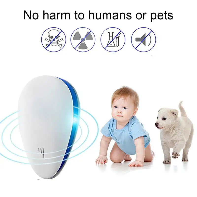 Ультразвуковой Отпугиватель комаров электронный отпугиватель ультразвуковой