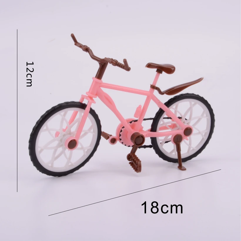 Моделирование кукла аксессуары розовый пластиковый велосипед хоббитая лошадь