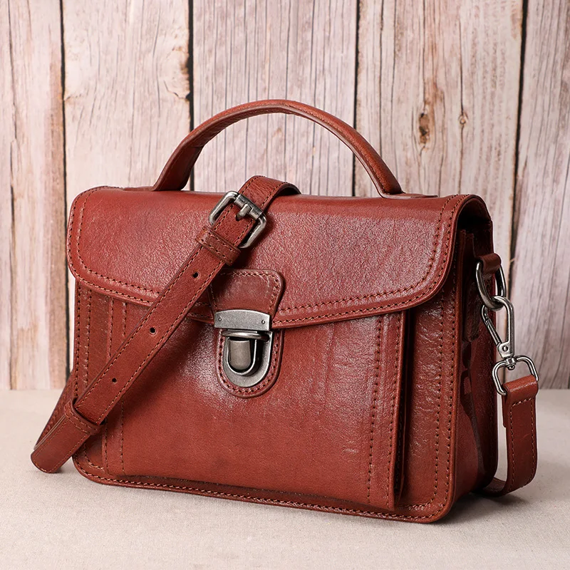 

Difenise Women Genuine Leather Handbags Fashion Patchwork Shoulder Bags High Quality Ladies Cow Leather Messenger Bags