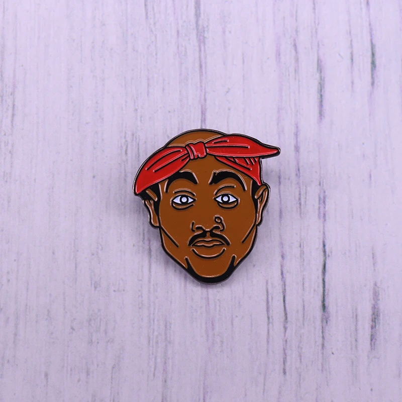 Эмалированная булавка All Eyez On Me 2Pac брошь в стиле американского рапера артиста хип