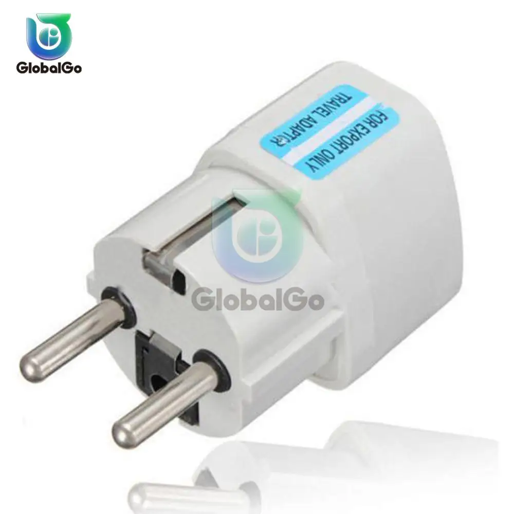 

US Plug/UK Plug/AU Plug to EU Plug Power Adapter Conversion Plug
