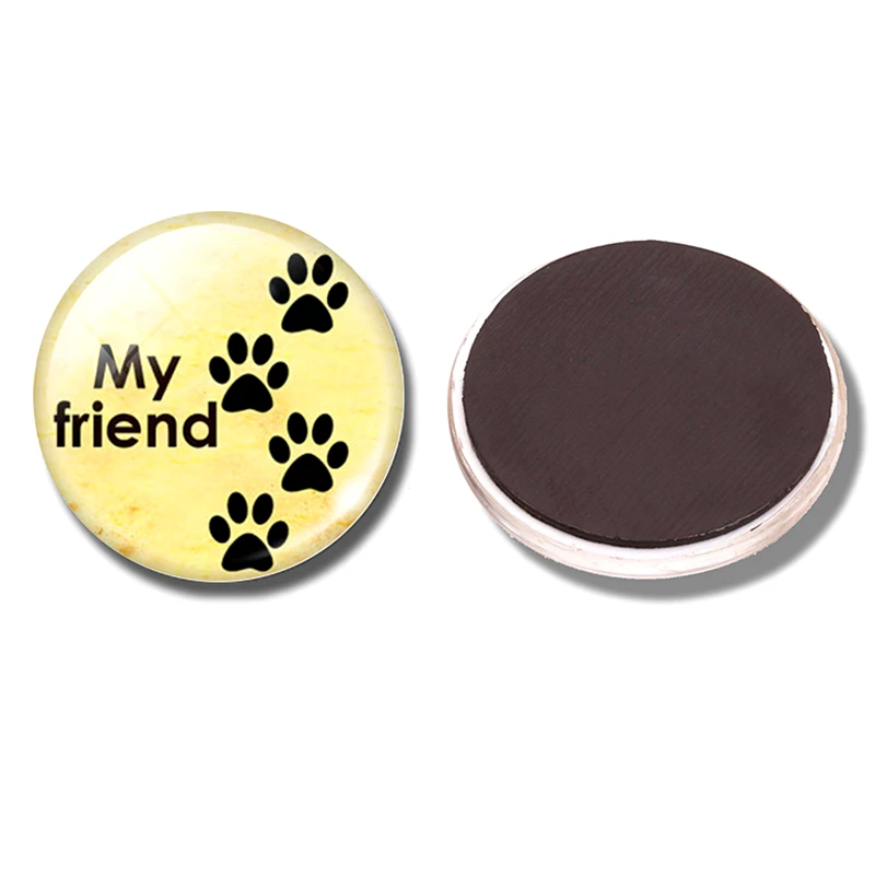 Магнит на холодильник для собак милые магниты собачий коготь Мультяшные