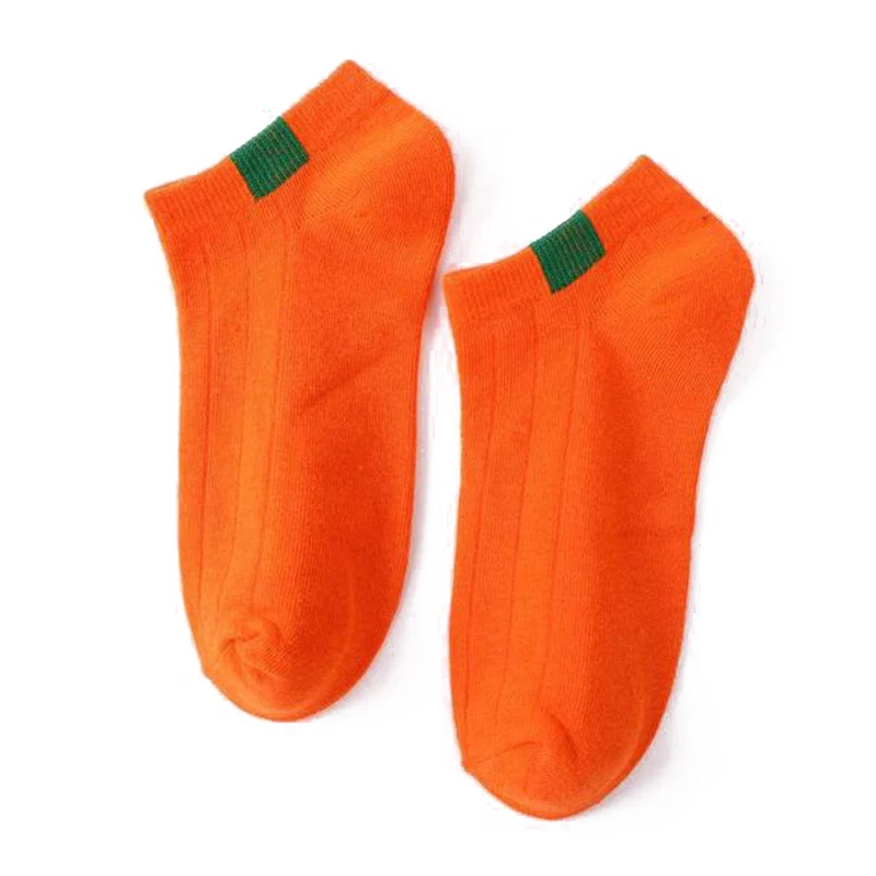 1 пара новые хлопковые носки унисекс удобные короткие в полоску женские тапочки