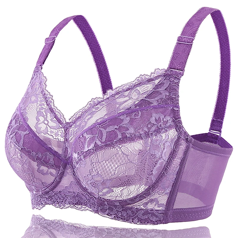 Бюстгальтер кружевной без подкладки 4 цвета размер в ассортименте 1 шт | Женская