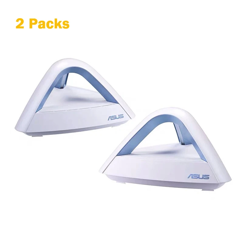 2 Packs ASUS Lyra Trio AC1750 3x3 MIMO домашняя сеточная WiFi система Двухдиапазонные беспроводные сеточные сетевые роутеры - Цвет: 2 Packs