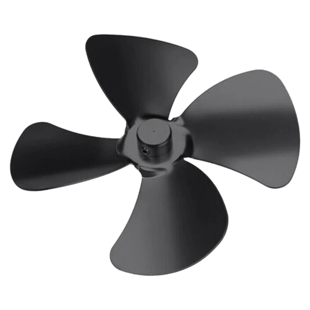 

Heat Powered Aluminum Alloy Low Noise Accessories Practical Multicolored Stove Fan Blade Replacement Wood Burner Durable Sturdy