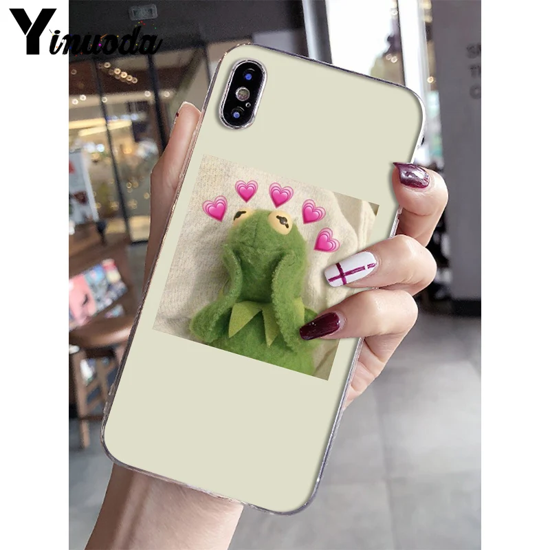 Yinuoda очень милый кот собака мультфильм розовый в форме сердца YOU& ME мягкий чехол для телефона iPhone 8 7 6S Plus 5 5S SE XR X XS MAX 10 - Цвет: A7