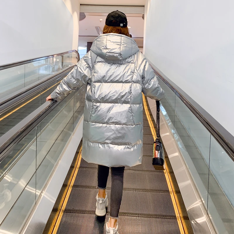 2019 Winter Warm Down Jacket Women Clothing Thick Long oversized Coat Hooded Korean Female Plus Size Puffer |