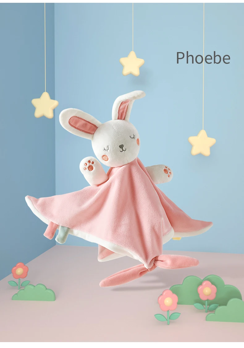 BabyGo детское успокаивающее полотенце, мягкая плюшевая комфортная игрушка, спящий артефакт, животное, медведь, слон, комфортная Детская кукла, игрушка