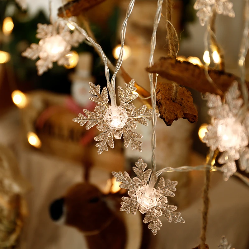 Большая Снежинка Рождественская елка креативное украшение Рождественский