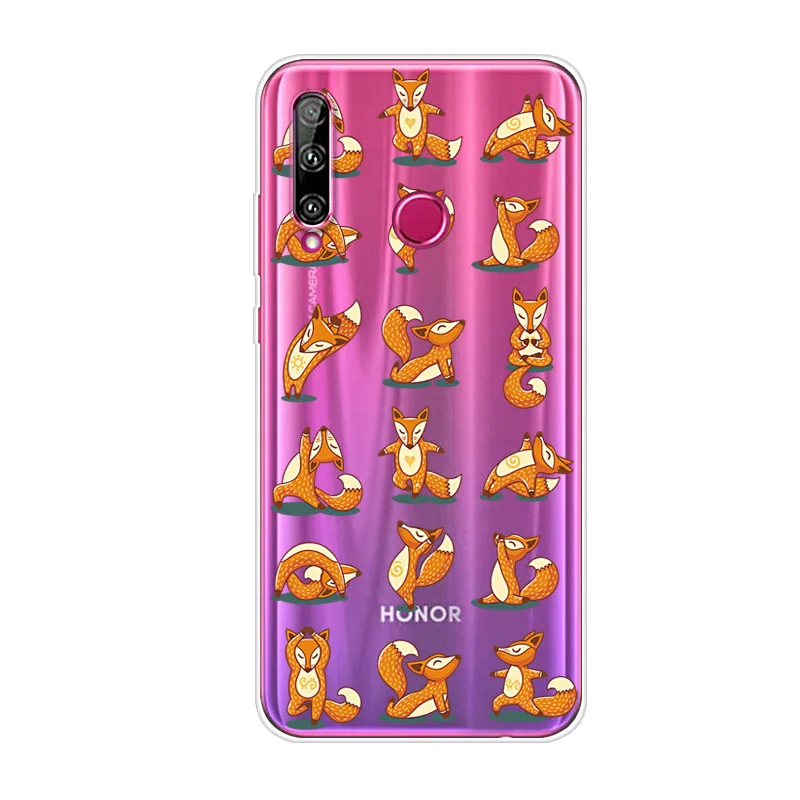 Для huawei Honor 10i чехол TPU Силиконовый мягкий прозрачный чехол с рисунком для huawei Honor 10i 10 i Honor10i HRY-LX1T 6,21 задняя крышка для телефона