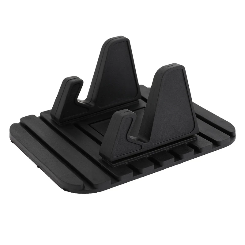 

1pc Car Lazy Mobile Phone Holder Silicone Car Navigation Bracket Anti-skid Pad Moisture-proof Pad Car Interior Accessories