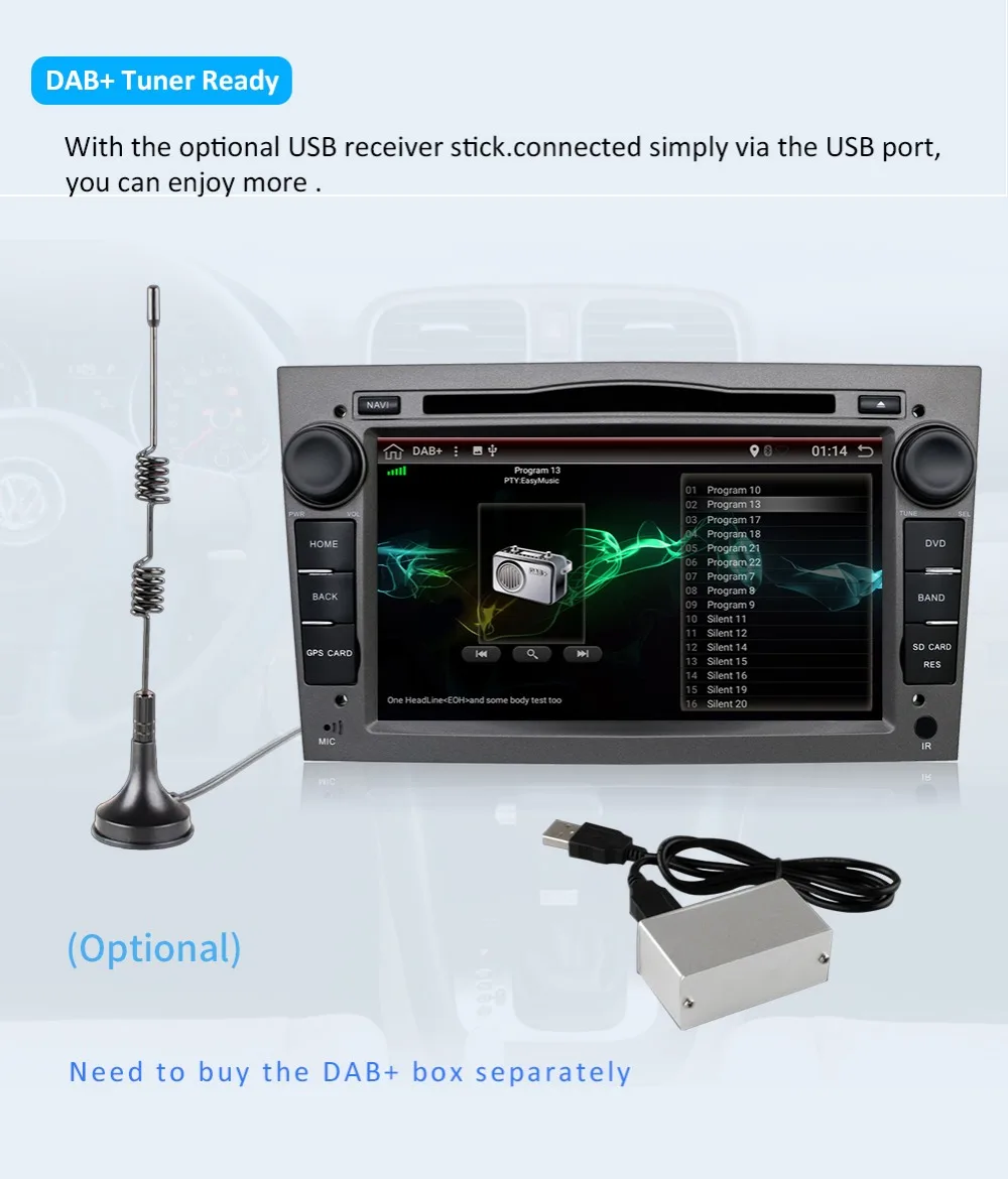 Bosion 4G+ 64G 2Din Android 9,0 радио автомобильный DVD мультимедийный плеер для Opel Vectra Corsa D Astra H рулевое колесо аудио видео wifi