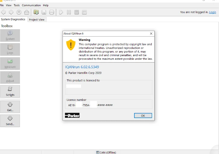 Для Parker IQAN + Crack