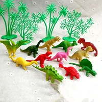 16pcsset diy jungle dinosaur cake decorating ornaments creative cake baking decoration home birthday party supplies kids gifts