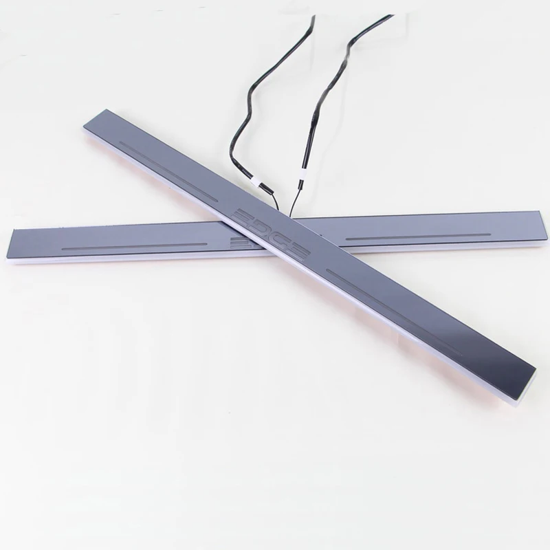 

Welcome Pedal Lights For Ford Edge 2015 2016 2017 2018 Pedal car Door Sill Pathway Lamps led thresholds scuff plates Avante md