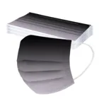 Маска одноразовая для лица, с цветным градиентным принтом, 3 слоя, 10 шт.