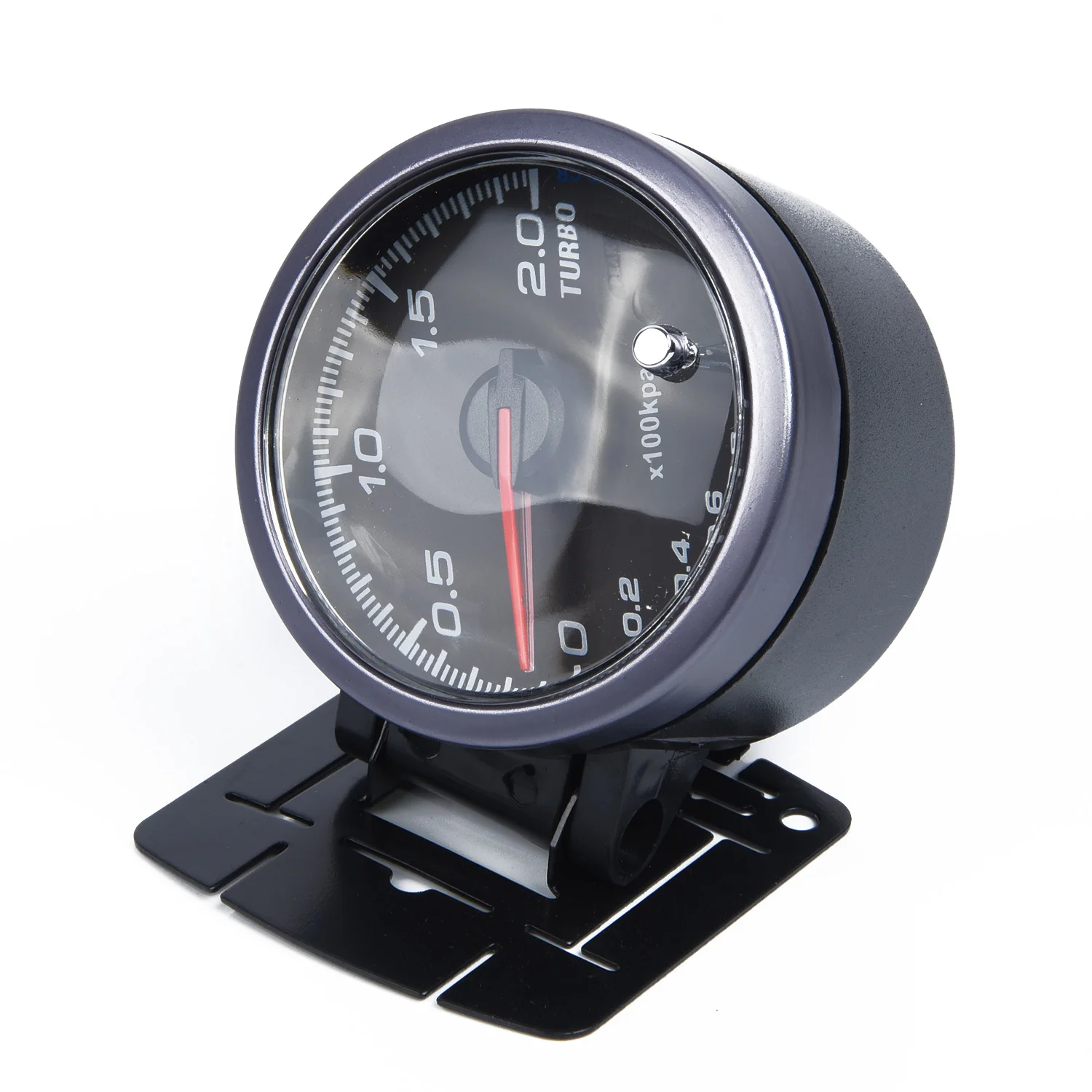 2,5 ''60 мм 12 В Манометр высокого качества Турбо-манометр с белым и оранжевым светильник с черным лицом турбо Boost метр Автомобильные аксессуары