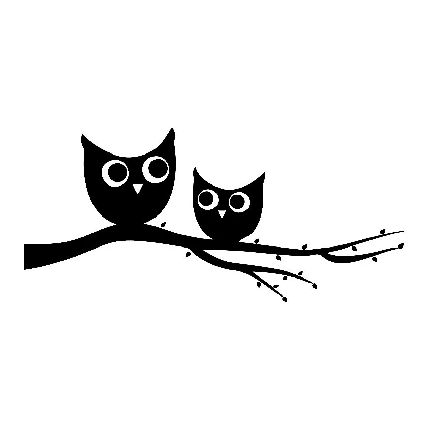 Прекрасные два для Авто/бампер/окно виниловая наклейка наклейки DIY Декор