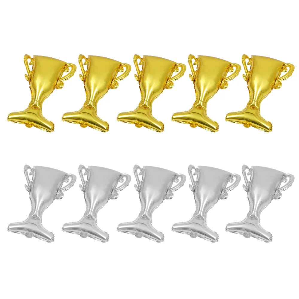 

10pcs Festival Balloons Graduation Party Trophy Balloons Decoration Supply