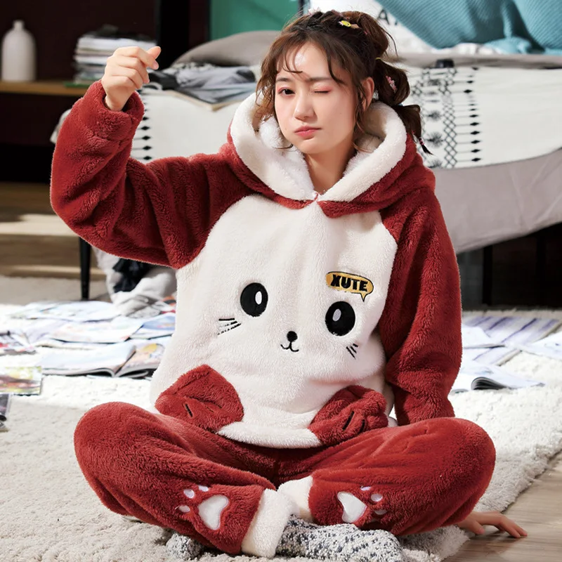 Пижама женская зимняя для девочек | Женская одежда