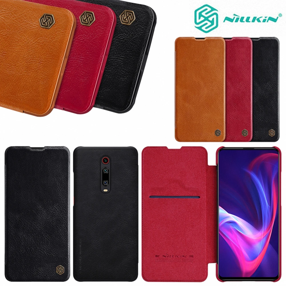 Чехол для Redmi K20 Pro /Redm чехол-бумажник из 100% натуральной кожи NILLKIN винтажный кожаный