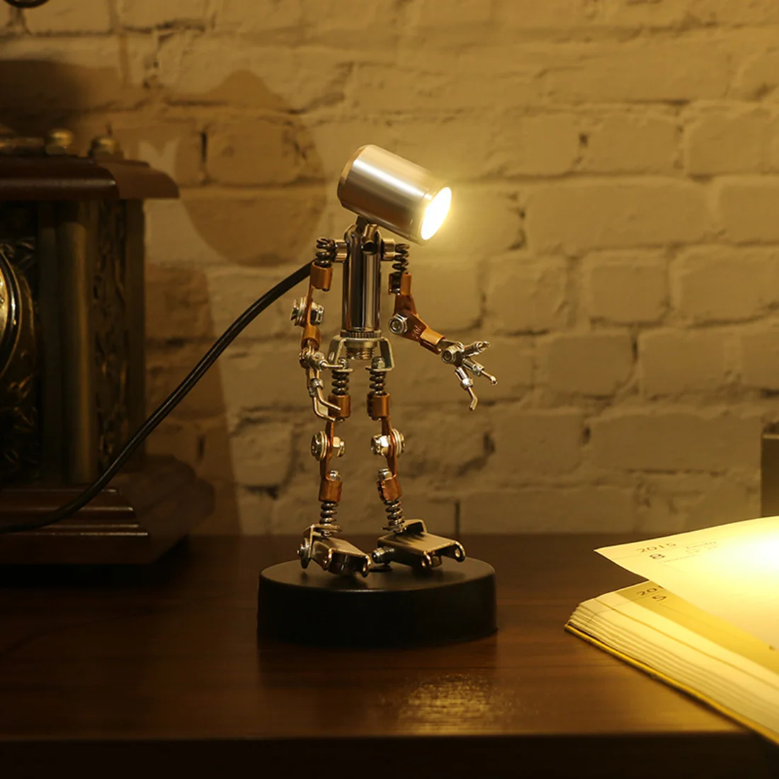 Robot lamp. Robot lamp
